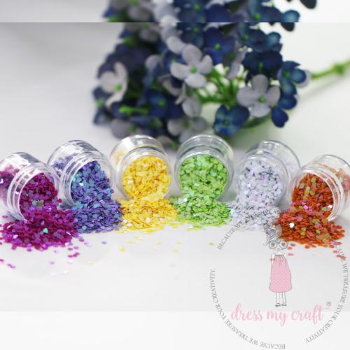 Dress My Craft - Shaker Elements Heart Sequins