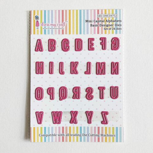 Dress My Craft - Mini Capital Alphabets