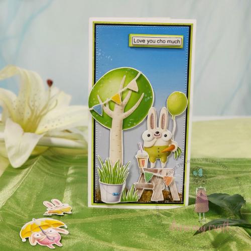 Dress My Craft - Transfer Me - Chickoo & Friends