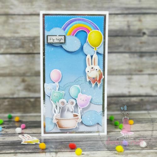 Dress My Craft - Transfer Me - Sky Background