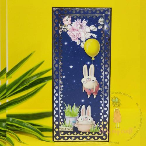 Dress My Craft - Transfer Me - Star Background