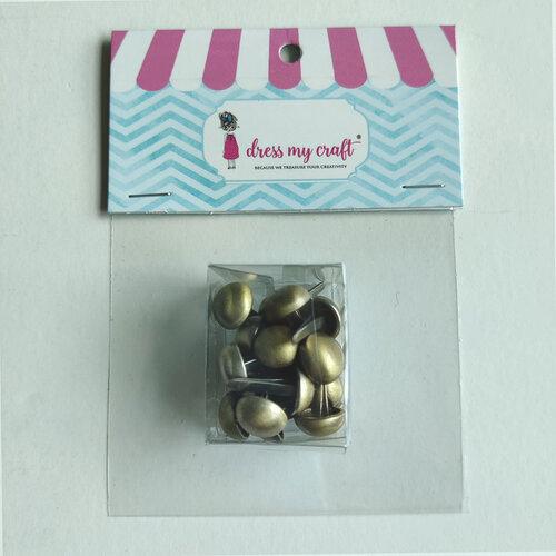 Dress My Craft - Antique Bronze Brads 10mm