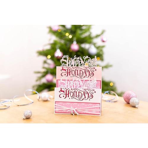 Crafter's Companion Gemini Edge'ables Die - Happy Holidays