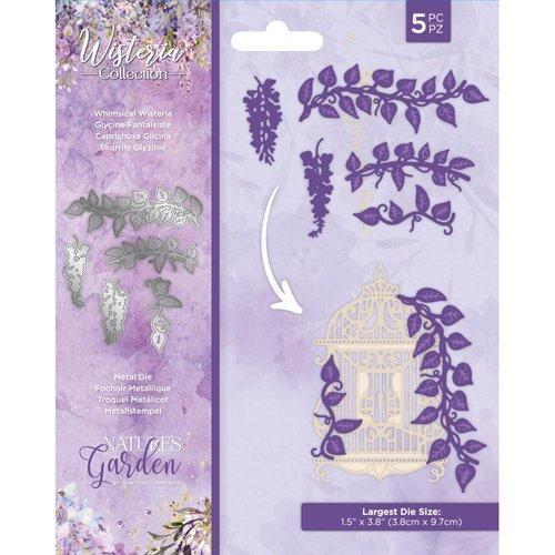 Crafters Companion - Cutting Die - Wisteria Collection Whimsical Wisteria