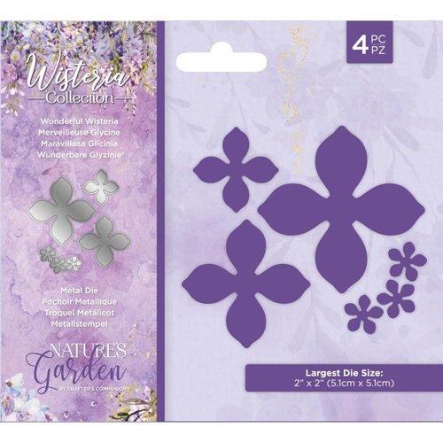 Crafters Companion - Wonderful Wisteria Die - Nature's Garden Wisteria