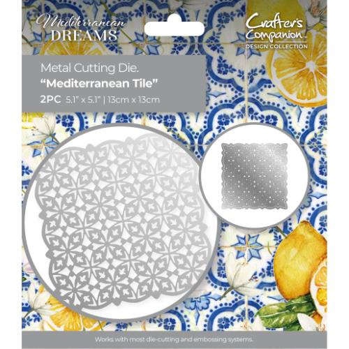 Crafter's Companion Mediterranean Dreams Die-Mediterranean Tile