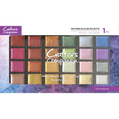 Crafter's Companion Shimmer Watercolour Palette Moonbeam - Postage as per Actual