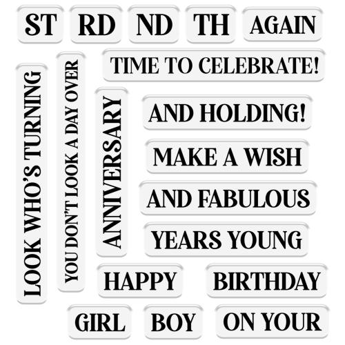 Crafter's Companion Everyday Numbers Stamps & Dies Set