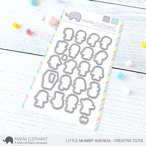 Mama Elephant - Little Mummy Agenda - Creative Cuts