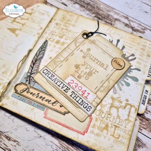 Elizabeth Crafts Designs - Journal File XL 2 Dies
