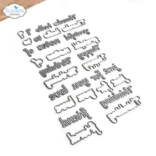 Elizabeth Crafts Designs - Everyday Words Dies