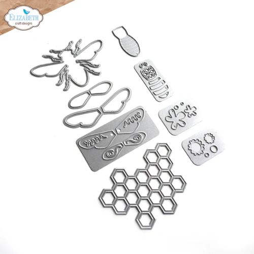 Elizabeth Crafts Designs - Layered Honeybee Dies