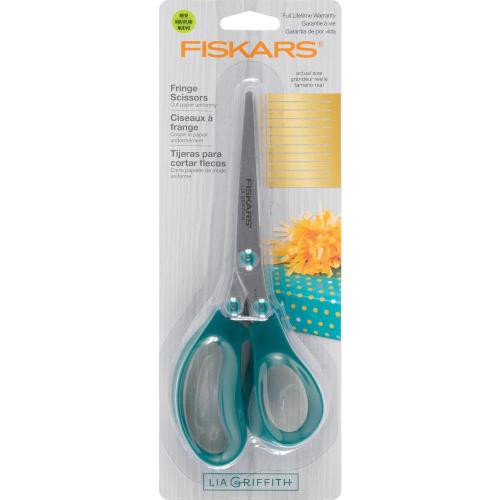 Fiskars Lia Griffith Fringe Scissors Teal