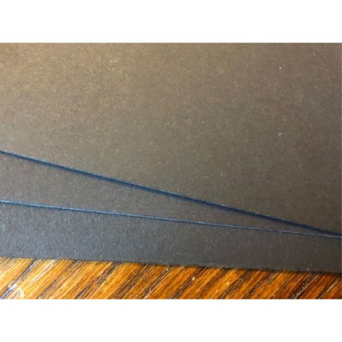 House of Paper - A4 Card (Pack of 20) - Smooth Black 300gsm
