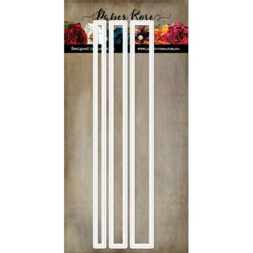 Paper Rose Studio - Slimline Strips Metal Cutting Die