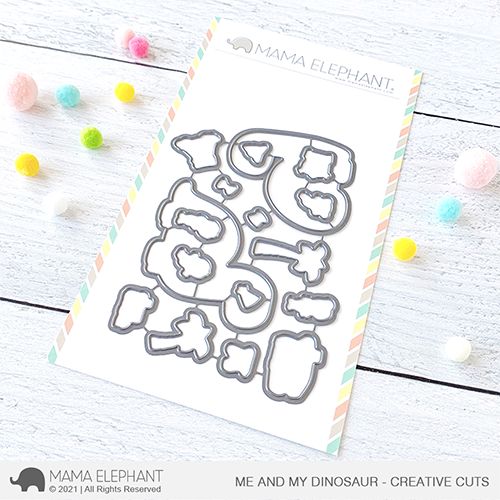 Mama Elephant - Me And My Dinosaur - Creative Cuts