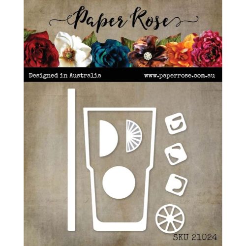 Paper Rose Studio - Summer Drink Metal Cutting Die