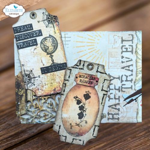Elizabeth Craft Designs Remember Moments Dies Classic ATC (2161)