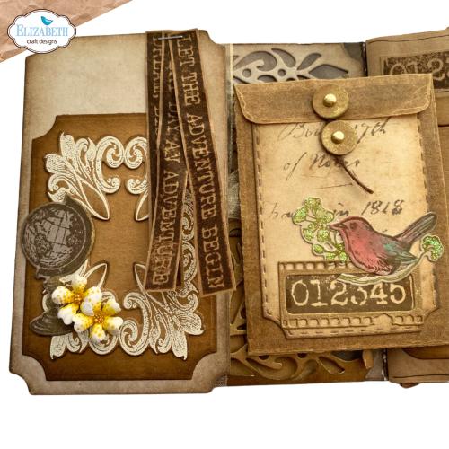 Elizabeth Craft Designs Remember Moments Dies Classic ATC (2161)