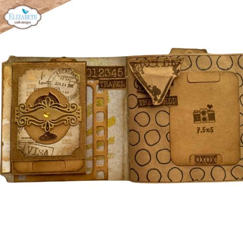 Elizabeth Craft Designs Remember Moments Dies Classic ATC (2161)