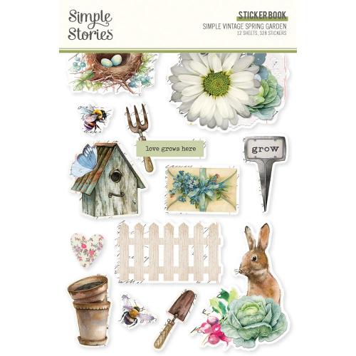 Simple Stories Simple Vintage Spring Garden Sticker Book (21728)