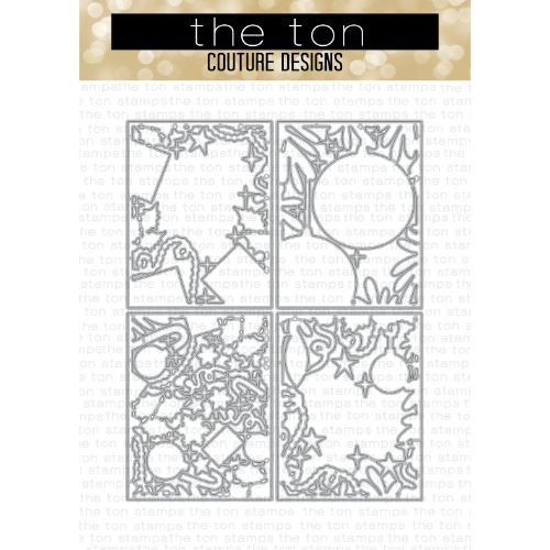 The Ton Stamps - Jolly Season Coordinating Dies