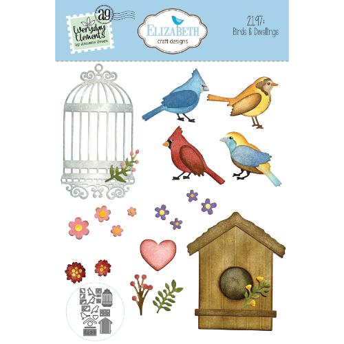 Elizabeth Craft Designs - Birds & Dwellings