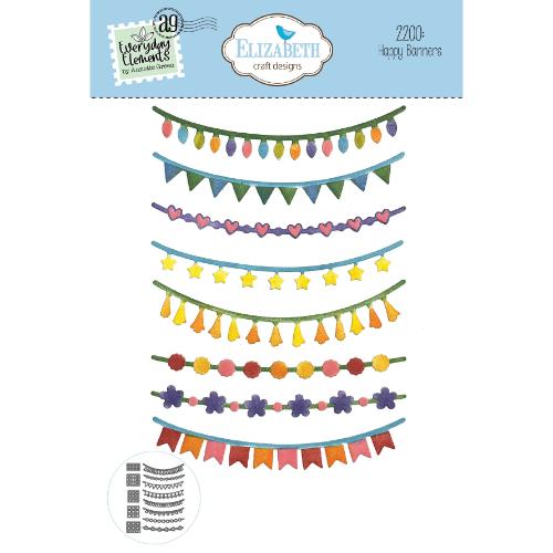Elizabeth Craft Designs - Happy Banners