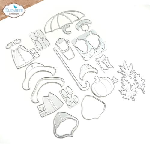 Elizabeth Craft Designs Dies Fall Accessories (2206)