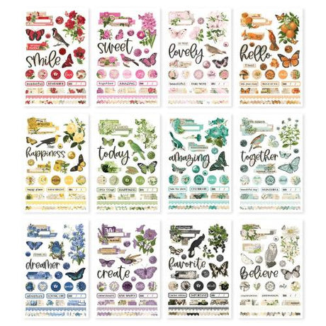 Simple Stories Simple Vintage Essentials Color Palette Designer Sticker Book (22235)