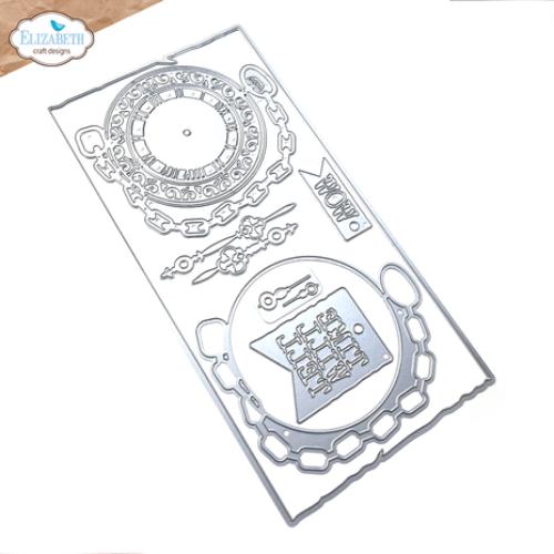 Elizabeth Craft Designs Mr. & Mrs. Dies Gentleman's Timepiece (2239)