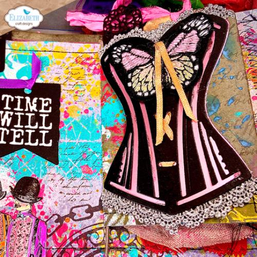 Elizabeth Craft Designs Mr. & Mrs. Dies Laced Up (2240)