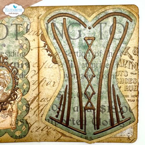 Elizabeth Craft Designs Mr. & Mrs. Dies Laced Up (2240)