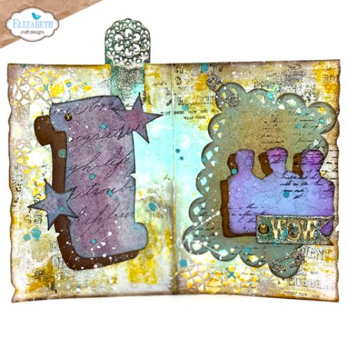 Elizabeth Craft Designs Mr. & Mrs. Dies Playful Grunge (2241)