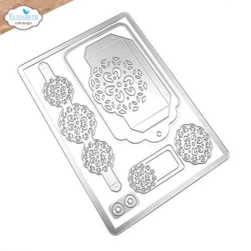 Elizabeth Craft Designs Mr. & Mrs. Dies Doily Galore (2242)