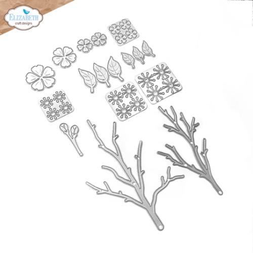 Elizabeth Craft Designs Spring Blossom Die Cherry Blossom (2244)