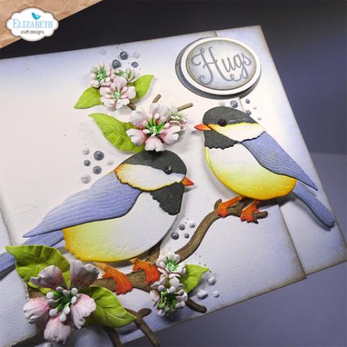 Elizabeth Craft Designs Spring Blossom Die Chickadee (2247)