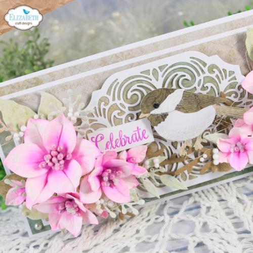 Elizabeth Craft Designs Spring Blossom Die Chickadee (2247)
