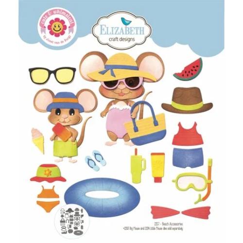 Elizabeth Craft Designs Good Times Die Beach Accessories (2257)