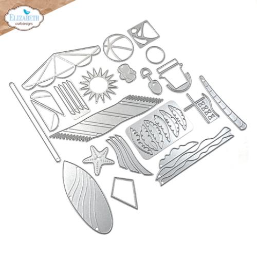 Elizabeth Craft Designs Good Times Die Beach Scenery (2258)
