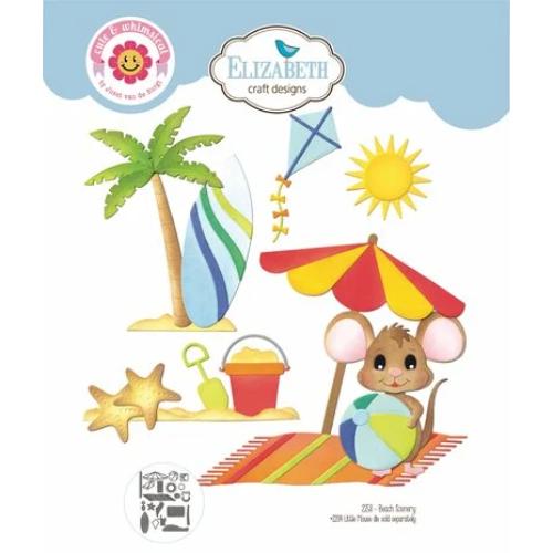 Elizabeth Craft Designs Good Times Die Beach Scenery (2258)