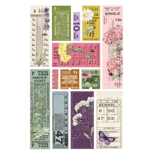 Simple Stories Simple Vintage Meadow Flowers Sticker Book (22626)