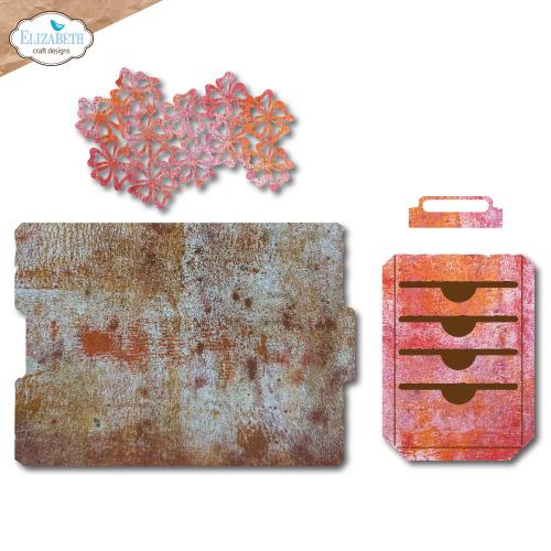 Elizabeth Craft Designs - Floral slots file folder Die Set