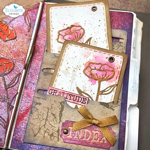 Elizabeth Craft Designs - Floral slots file folder Die Set