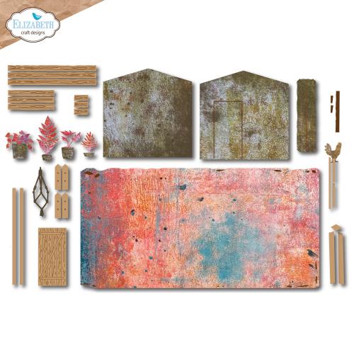 Elizabeth Craft Designs - In the Garden shed Die Set
