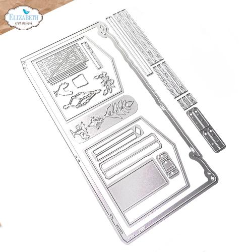 Elizabeth Craft Designs - In the Garden shed Die Set