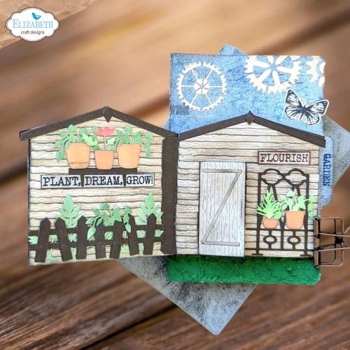 Elizabeth Craft Designs - In the Garden shed Die Set