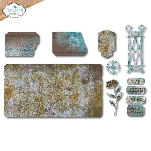 Elizabeth Craft Designs - Plant index folder Die Set