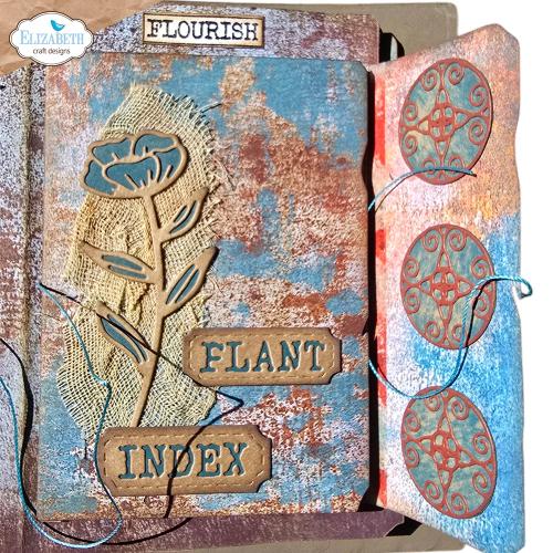 Elizabeth Craft Designs - Plant index folder Die Set