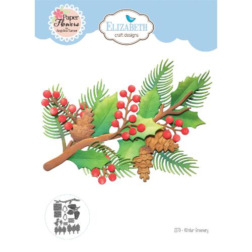 Elizabeth Craft Designs - Winter Greenery Die Set